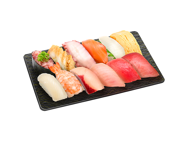 スシロー人気No.3 スシローセット12種 1人前(12貫)