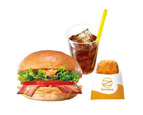 ゼッテリア ZETTERIA 【モーニングセット】BLTエッグサンド BLT ＆ Egg Sandwich Set