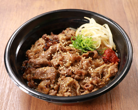 ビビンバ・カルビ丼・スンドゥブ専門店 グンチャン F-1101】特製牛カルビ丼Specially Made Short Rib Beef Bowl