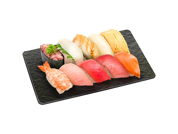 スシロー スシローセット10種 1人前(10貫)