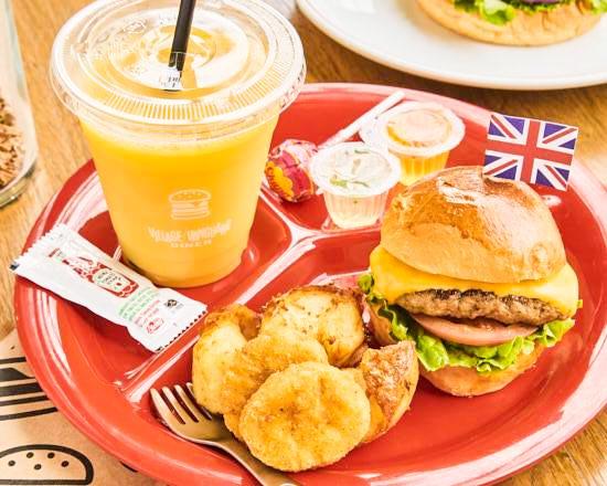 ヴィレッジヴァンガードダイナー キッズバーガープレート