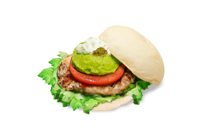 the 3rd burger チキンアボカドバーガー/高加水バンズ
