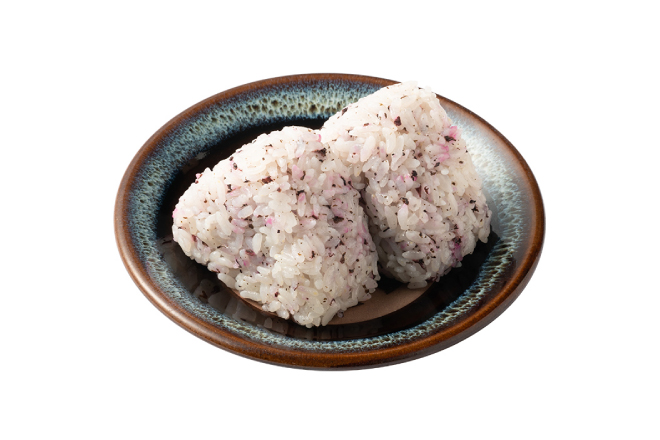 資さんうどん 178_シソおにぎり2個