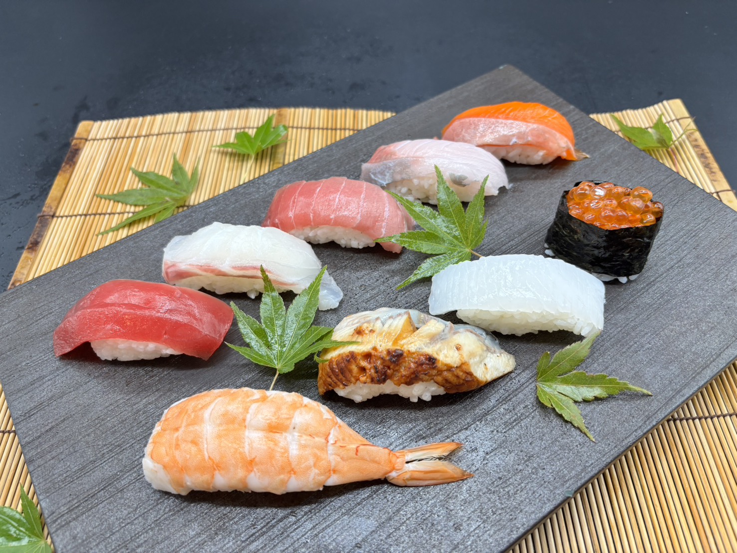がんこ 寿司盛合せ(上)1人前 Assorted sushi (premium) for 1 person