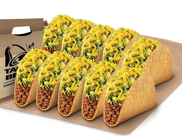 タコベル 10タコス パーティーパック(ビーフ)