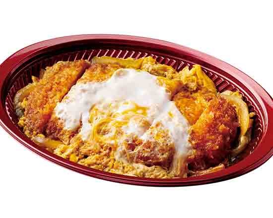 キッチンオリジン おかず ロースかつとじ～八種の出汁使用～