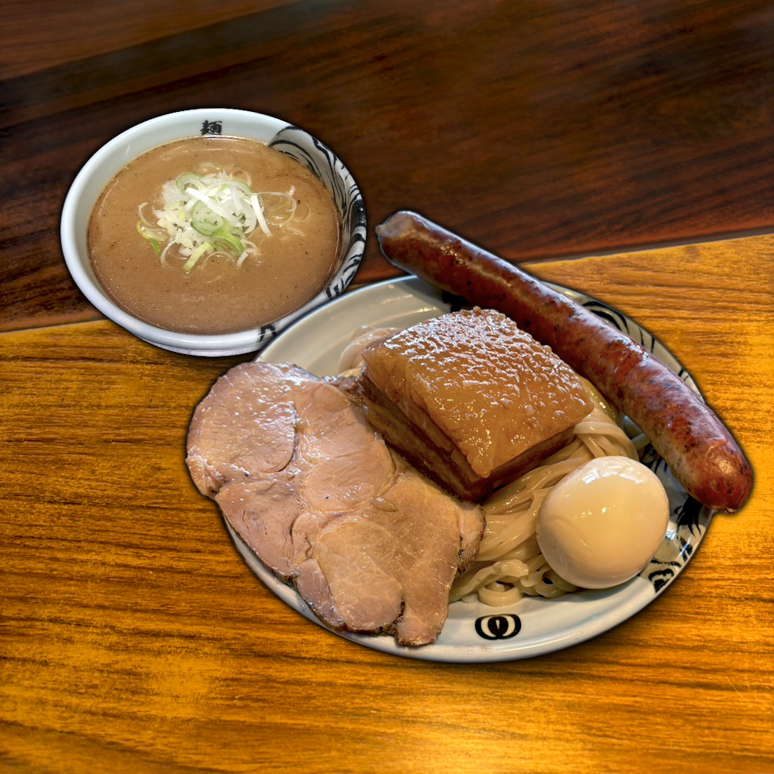 麺屋武蔵 肉盛り濃厚つけ麺