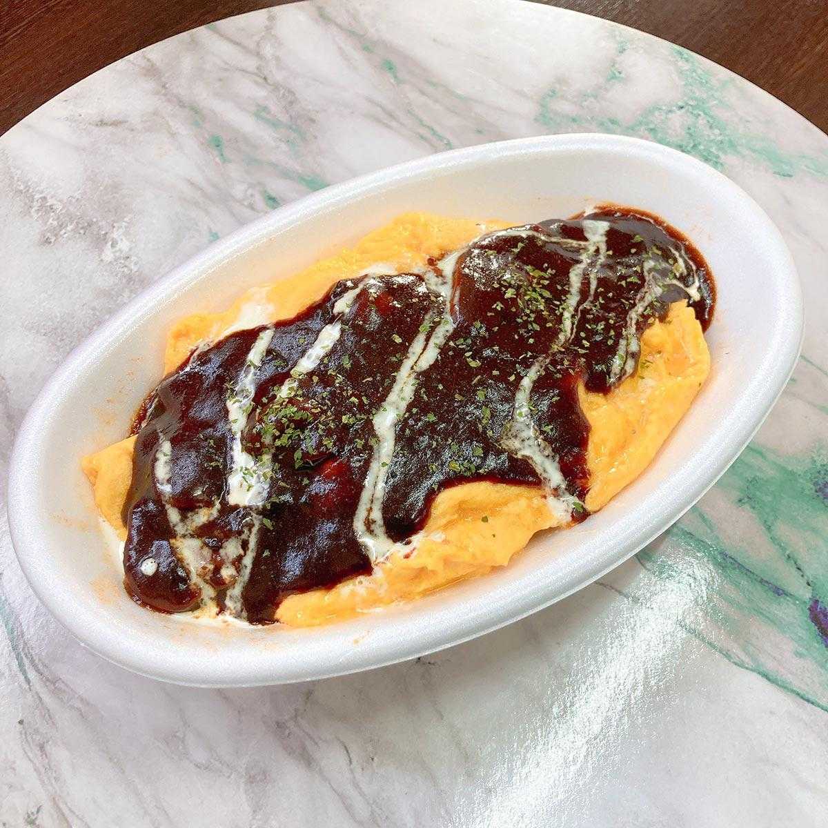 てったこ トロ玉オムライス