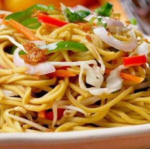 ニルワナム インド風中華麺 Indo Chinese Nonveg Noodles