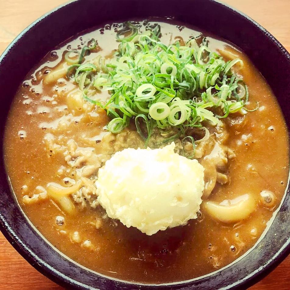 カレーうどん得正 玉天カレーうどん