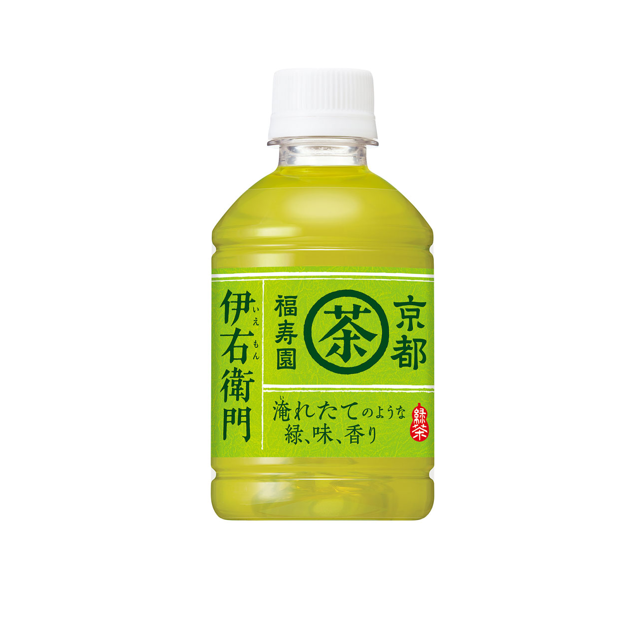 名代 かすうどん なが田 サントリー緑茶 伊右衛門 350ml
