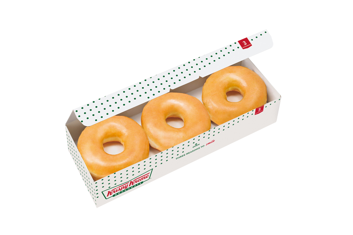 クリスピー・クリーム・ドーナツ オリジナル・グレーズド® (3個)