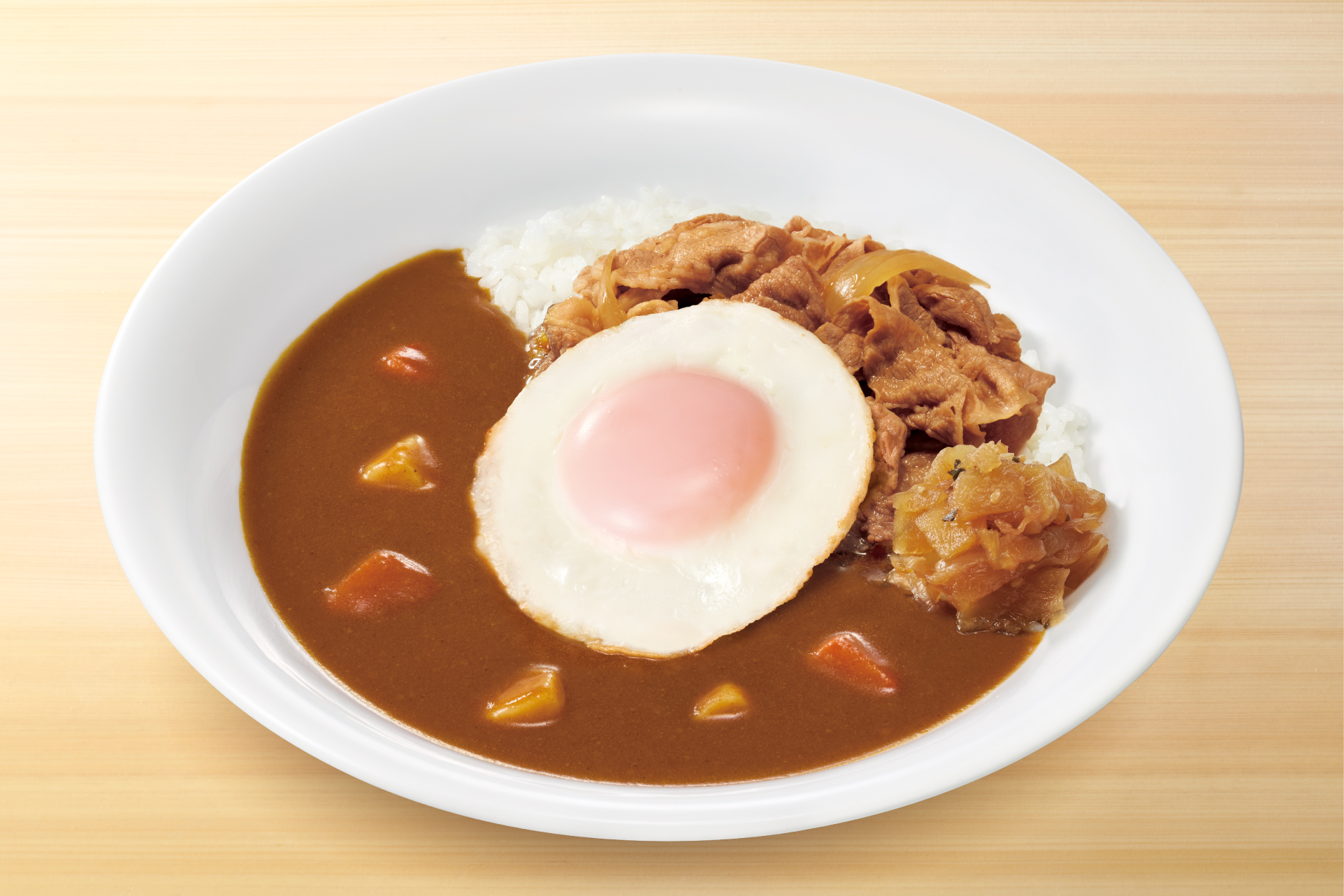 すき家 目玉焼き牛カレー