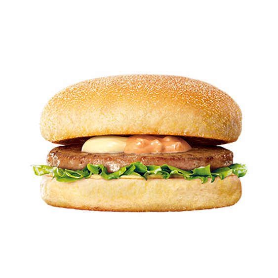 ゼッテリア ZETTERIA 【単品】シンプルマフィン Sausage Muffin with Lettuce