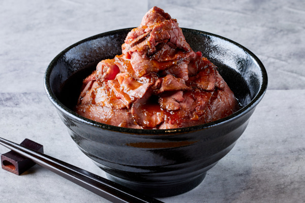 濃厚ローストビーフとハラミ丼「タルビー」 【肉増し2倍】ローストビーフ丼 Ex Large Roast Beef Bowl