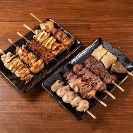 もつ焼きばん 【本日の焼き場担当おすすめ】もつ焼き盛合せ10本