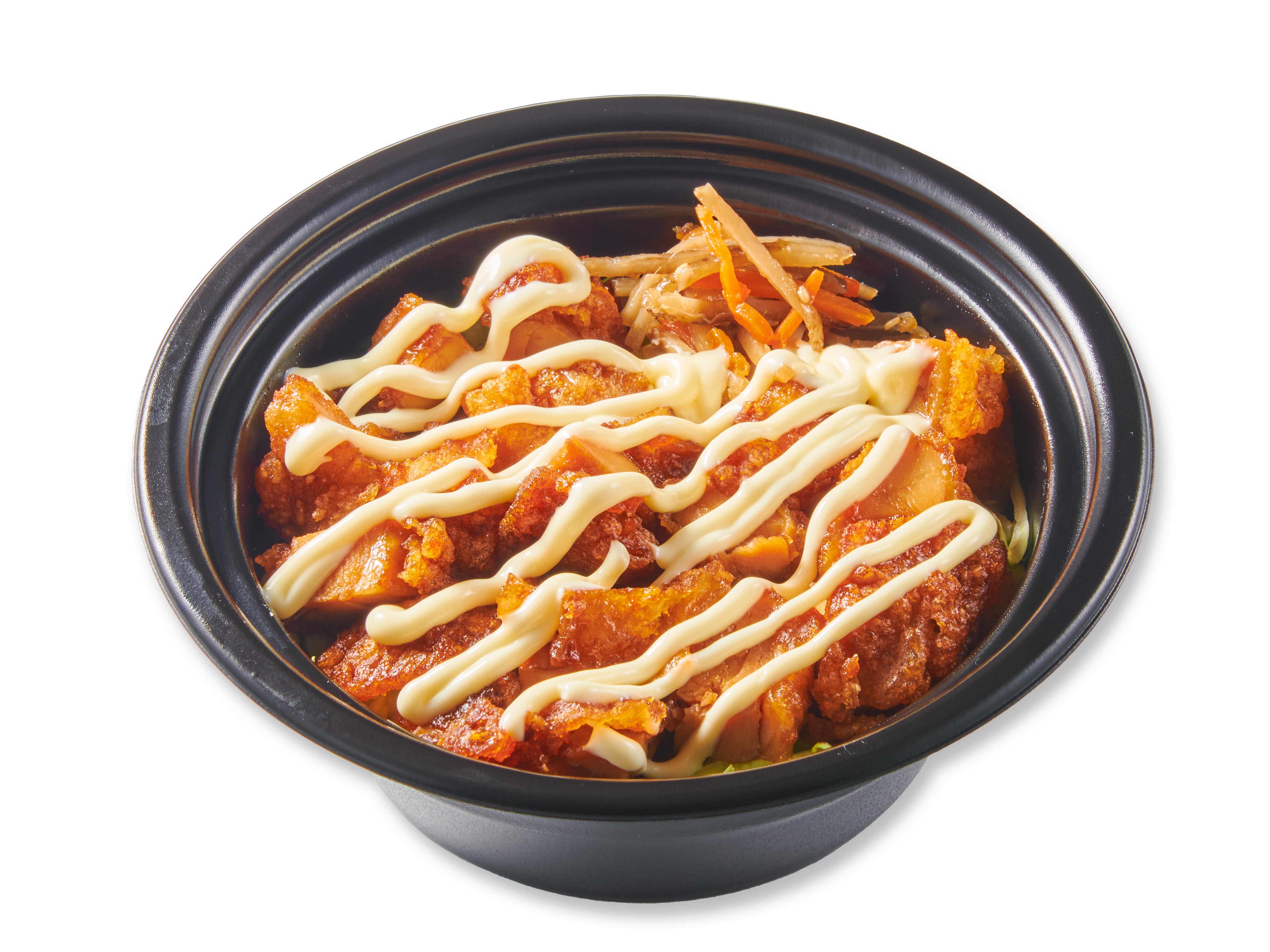 から揚げの天才 特製ダレ使用 マヨから丼