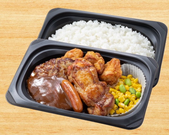 ガスト人気No.1 ミックスグリルデラックス弁当