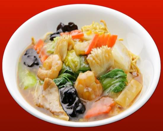 梅蘭 五目あんかけ焼きそば