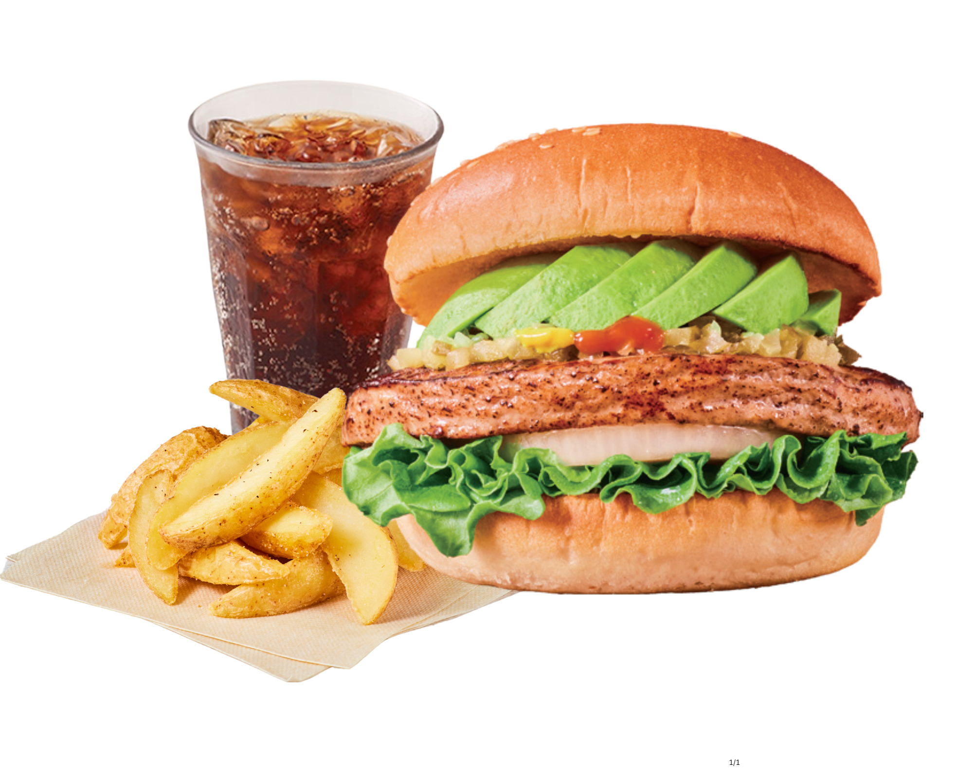 フレッシュネスバーガー [セット]クラシックアボカドバーガー