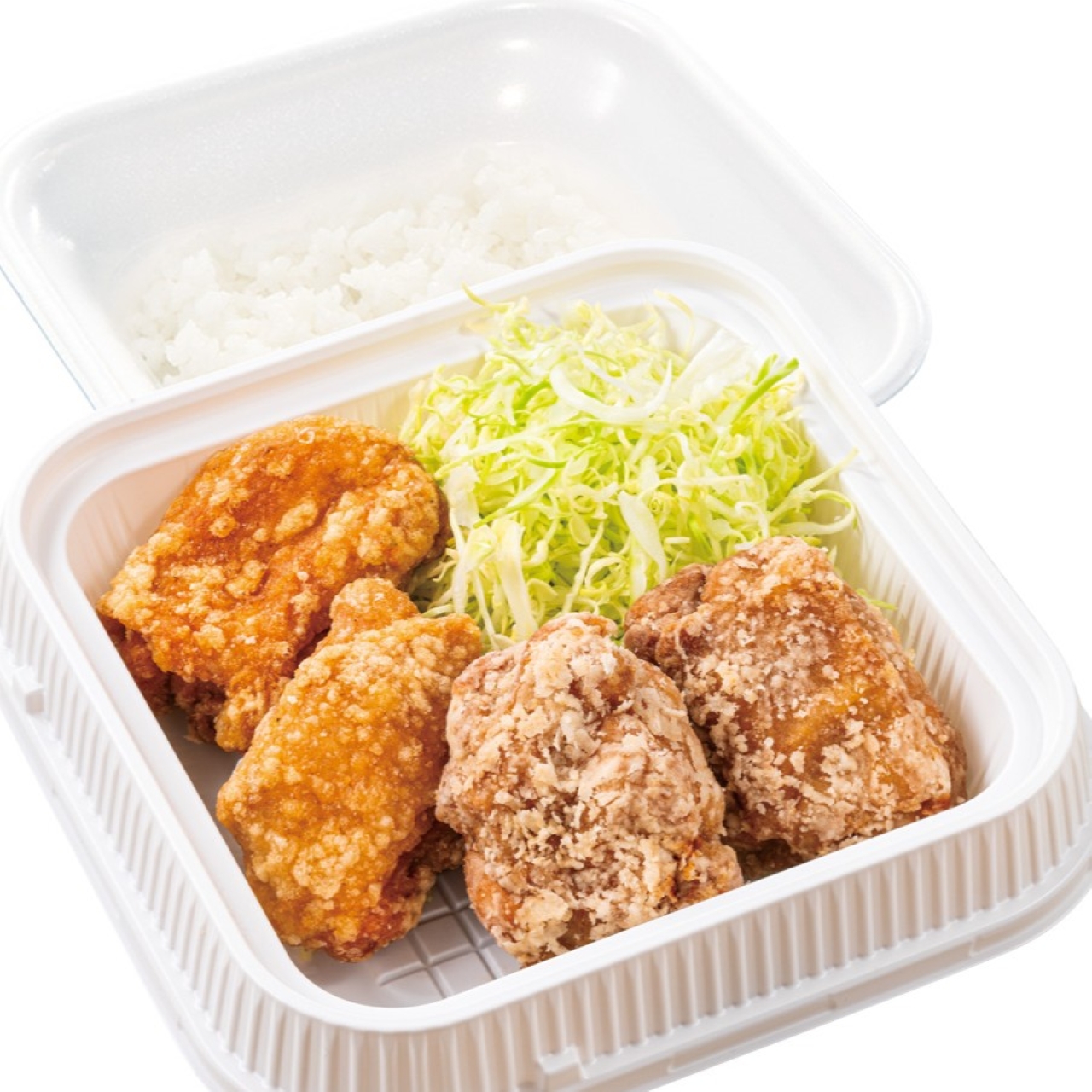 からやま にんにくからあげ合盛り弁当