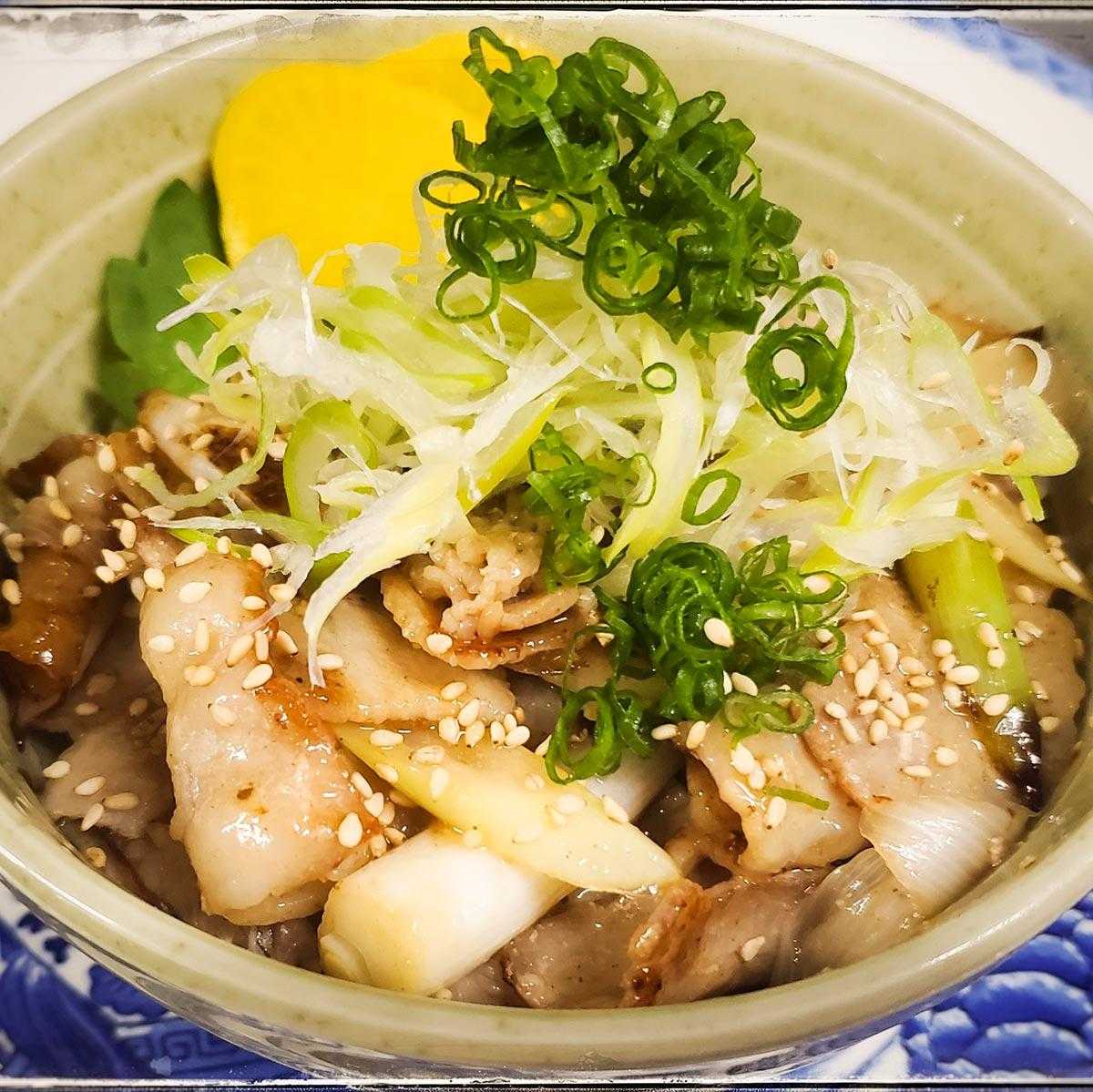 養老乃瀧 豚ねぎ塩丼