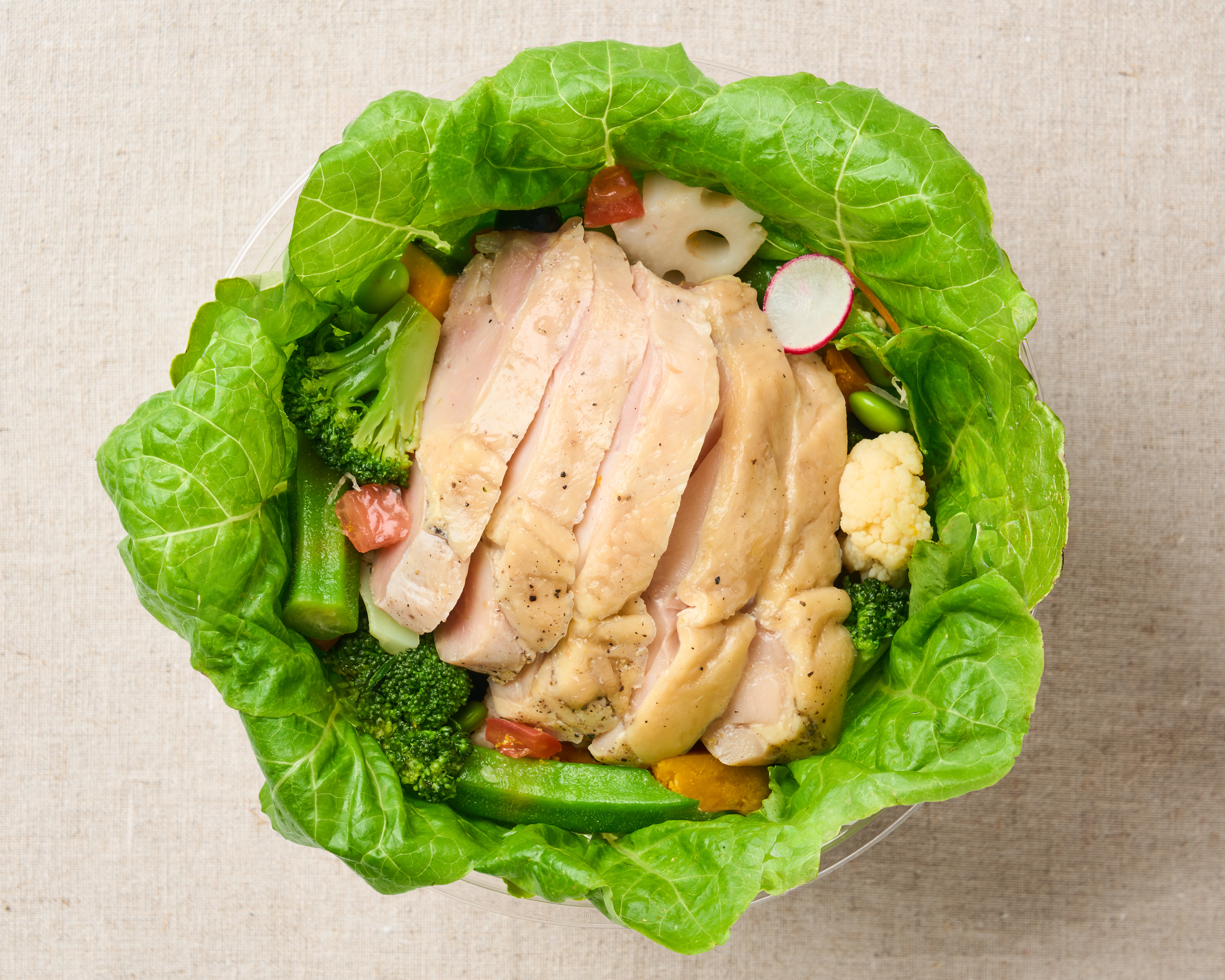 美と健康10salad(テンサラダ) 味わい鶏もも肉のチキンサラダ Juicy Chicken Thigh Salad