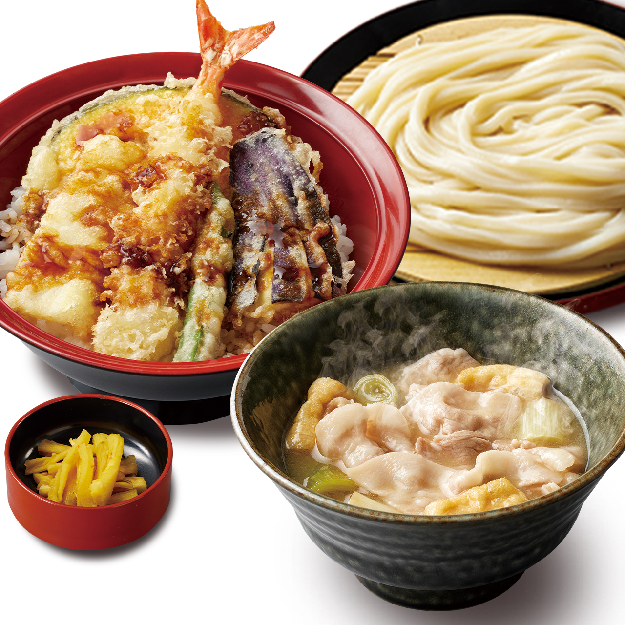 久兵衛屋 塩肉つけ汁 満腹定食