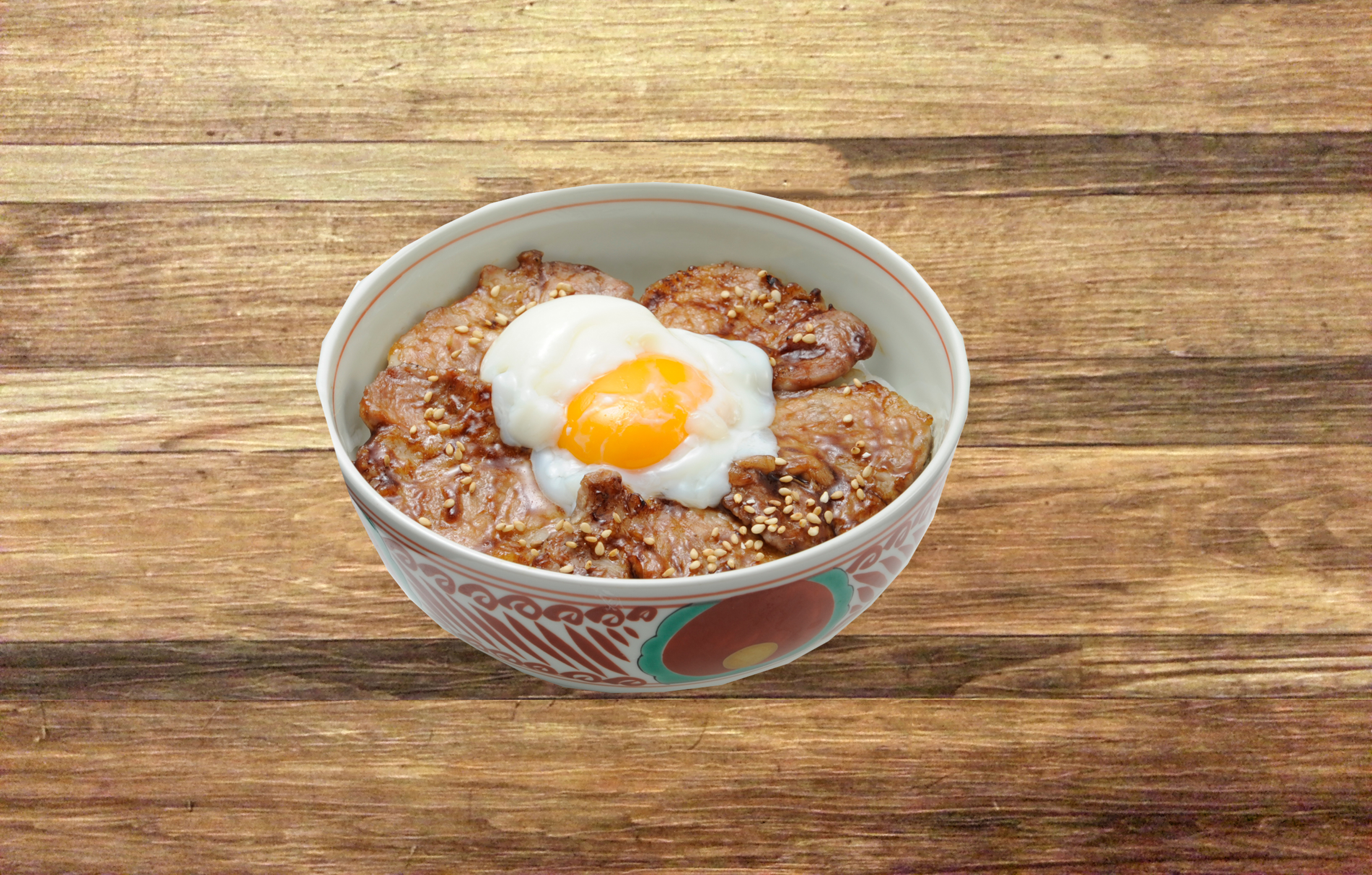 つぼ八 温玉豚カルビ丼