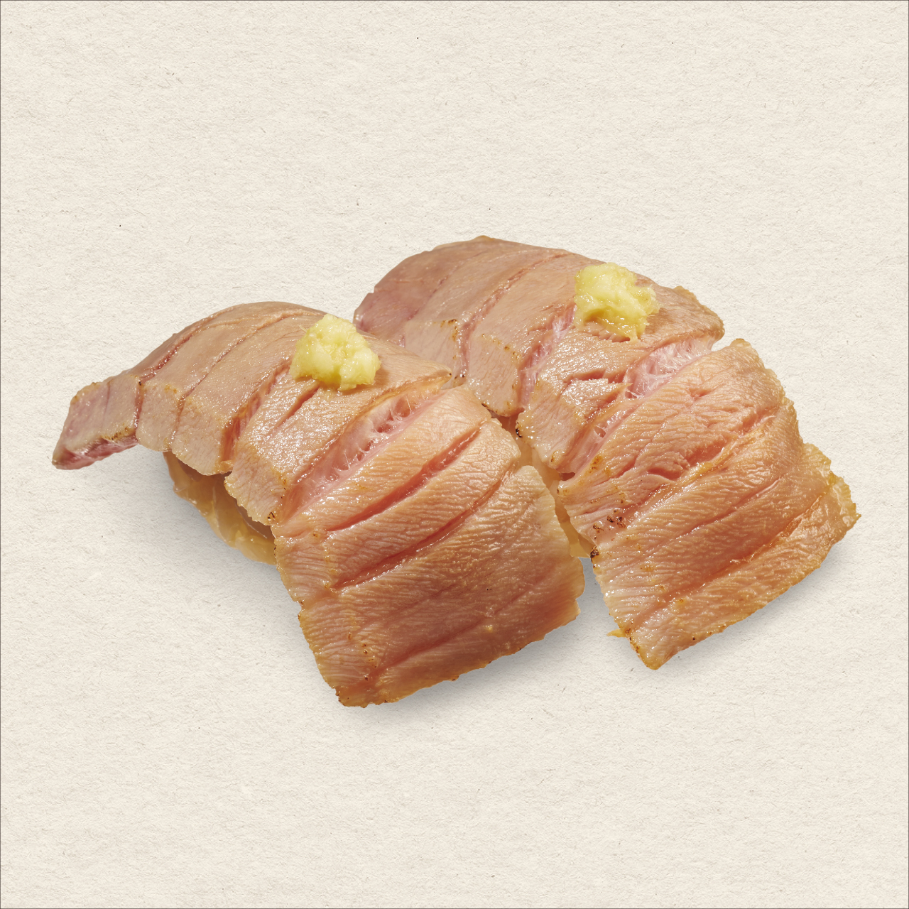 海鮮三崎港 本まぐろ中とろ醤油炙り