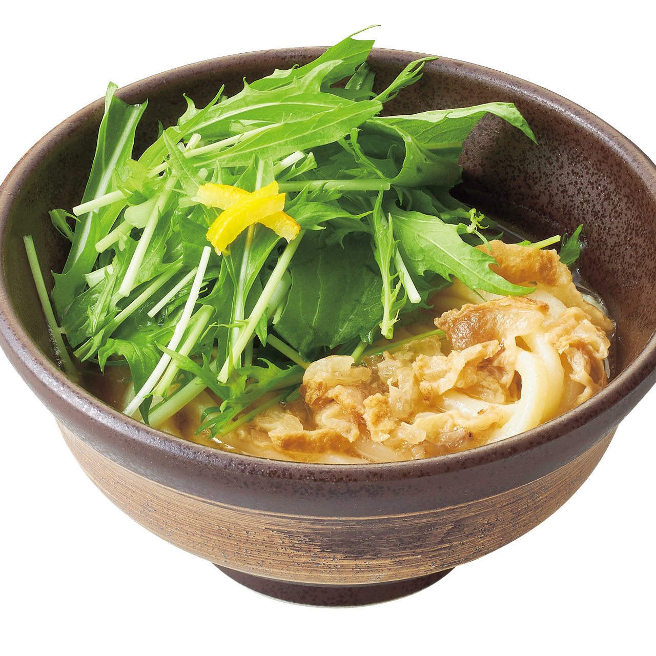 讃岐製麺 大阪名物！水菜とゆずのかすうどん(大)