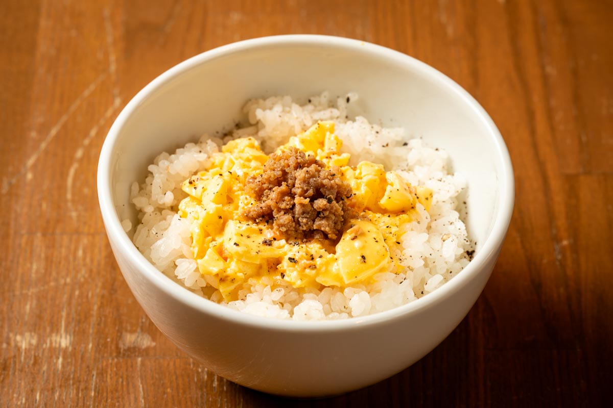 鶏ポタラーメンTHANK タルタル丼