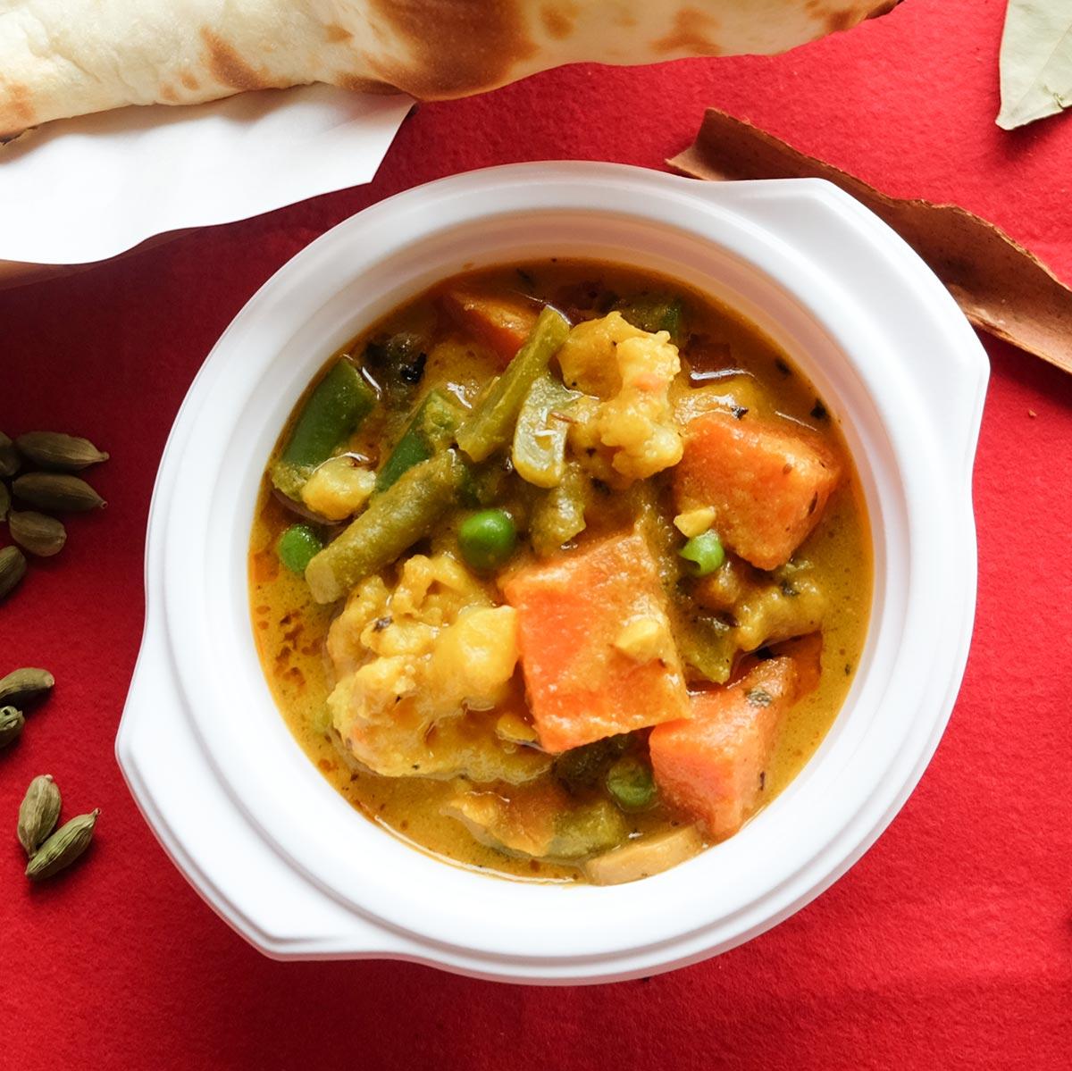 ミラン 野菜カレー Vegetable curry