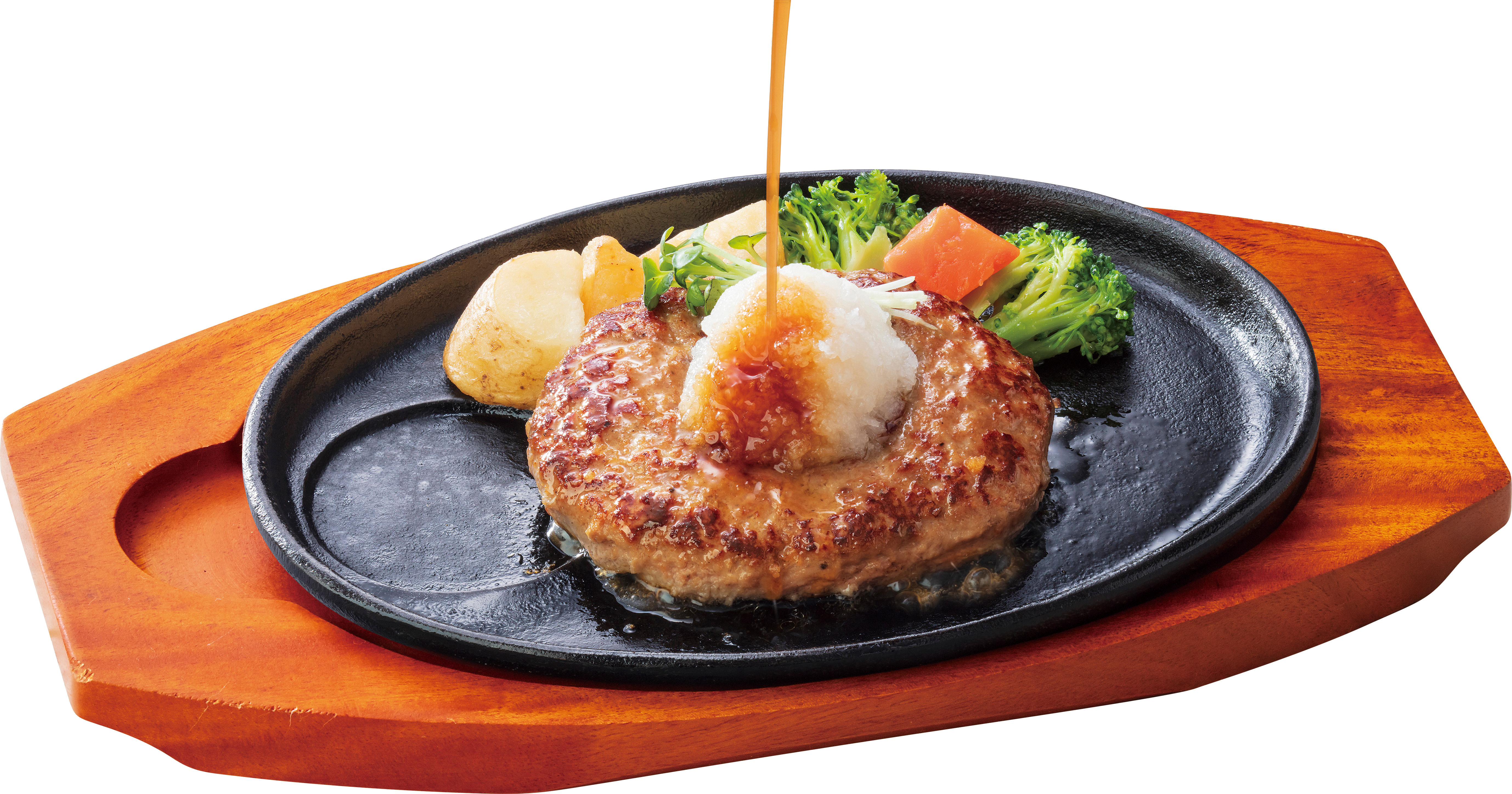 ステーキのどん 和風ハンバーグ (ポン酢ソース)