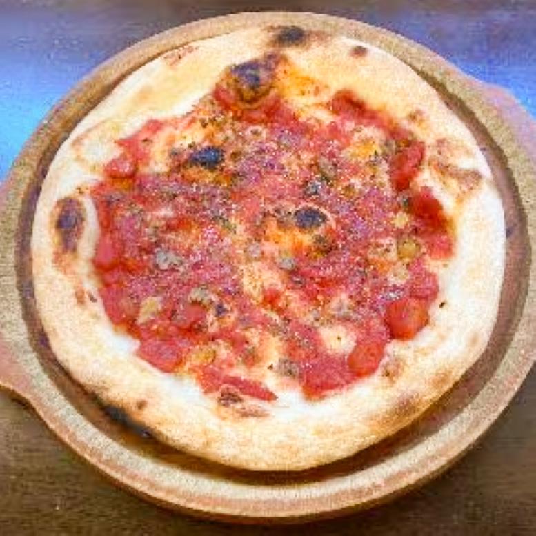 トラットリア シェ ラパン アンチョビとガーリック、ハーブのマリナーラピザ(約2人前)