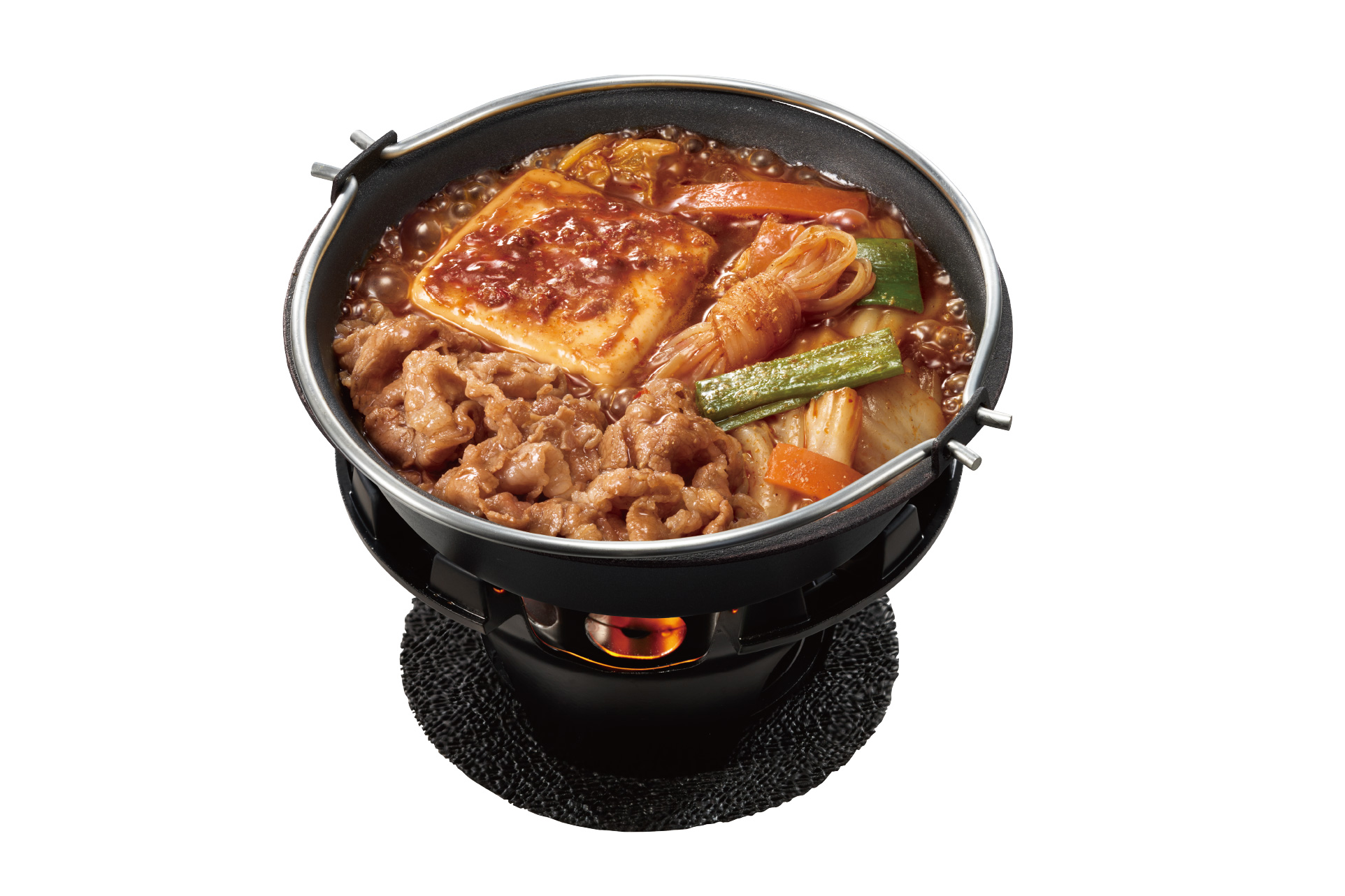 すき家 牛・旨辛豆腐鍋単品