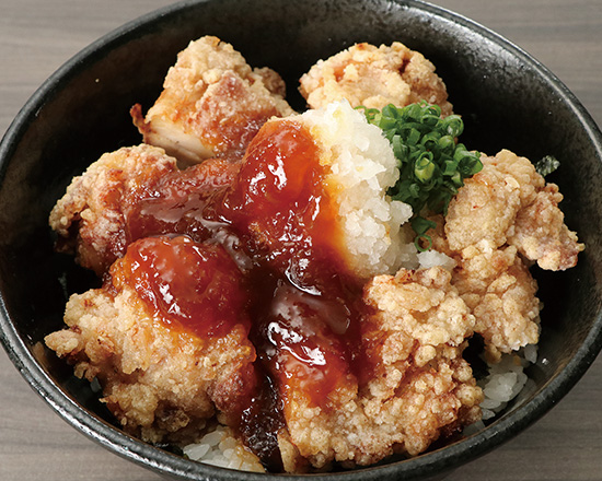 からあげの鉄人 F-1114】たっぷりおろしのからあげ丼Fried Chicken Rice Bowl with Grated Radish