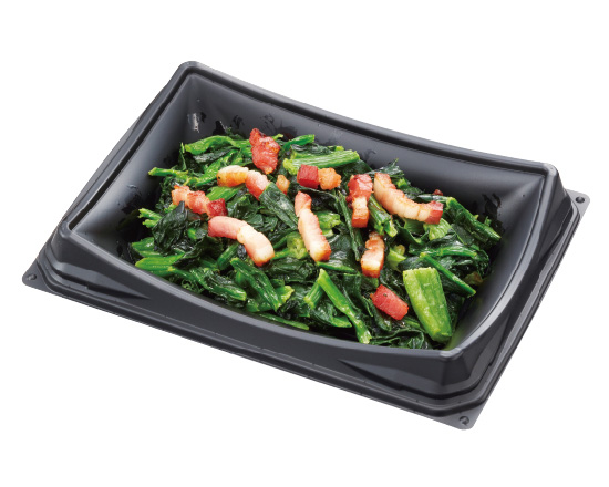 ジョリーパスタ 【239】ほうれん草とベーコンのバターソテー