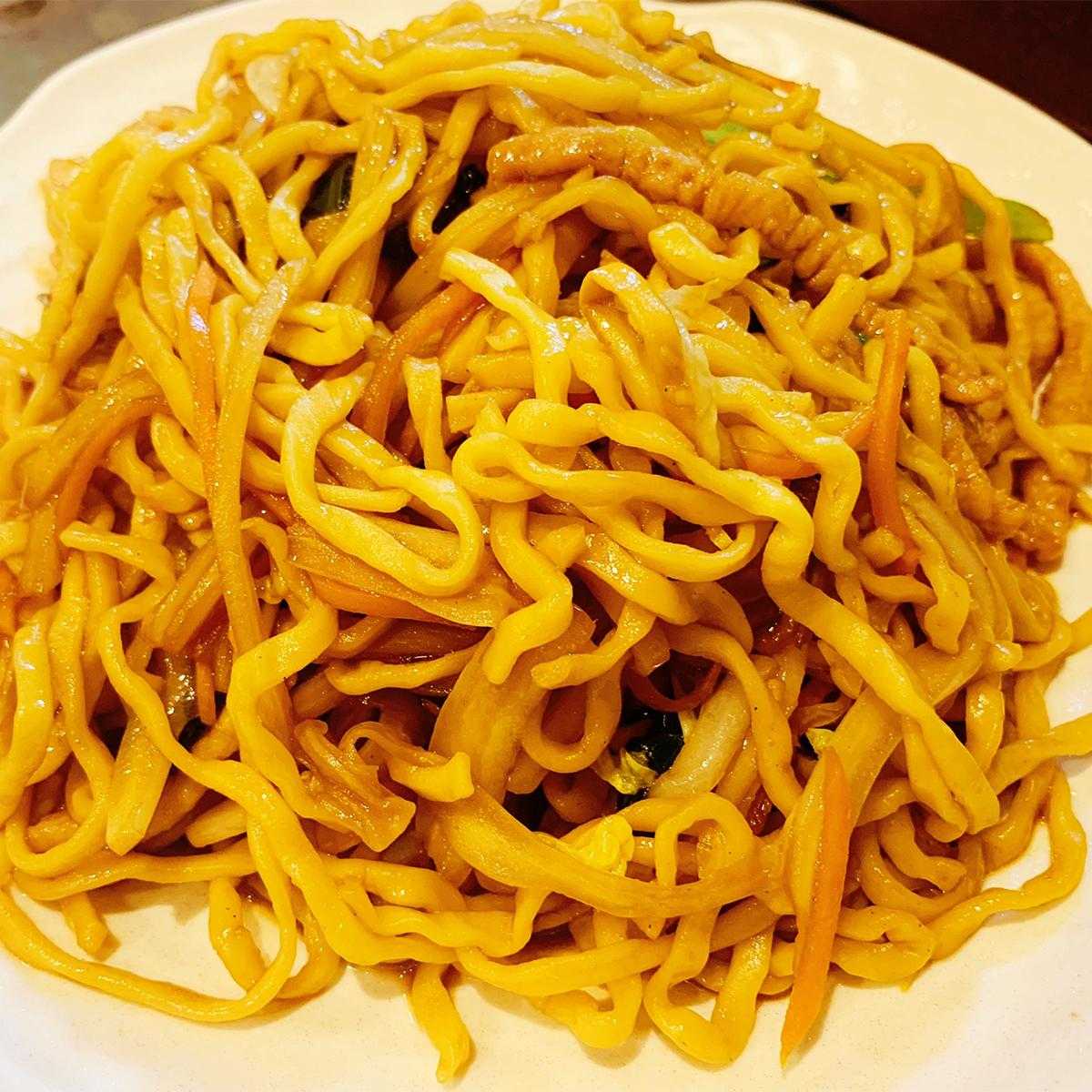 永利 豚肉カキ油ソース焼きそば