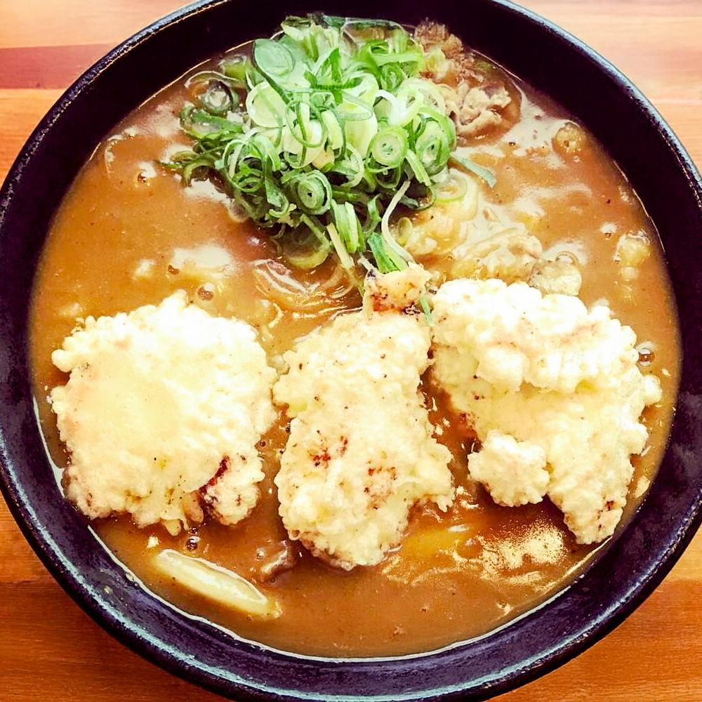 カレーうどん得正 鶏天カレーうどん