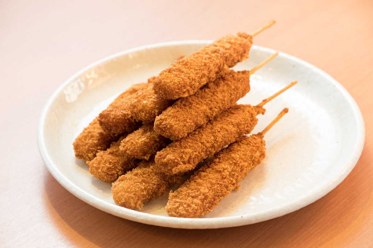 味の民芸 串かつ(3本)