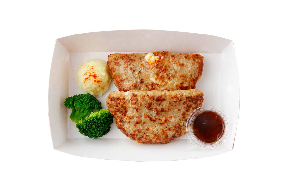 びっくりドンキー ポテサラパケットバーグ・ダブル(単品)