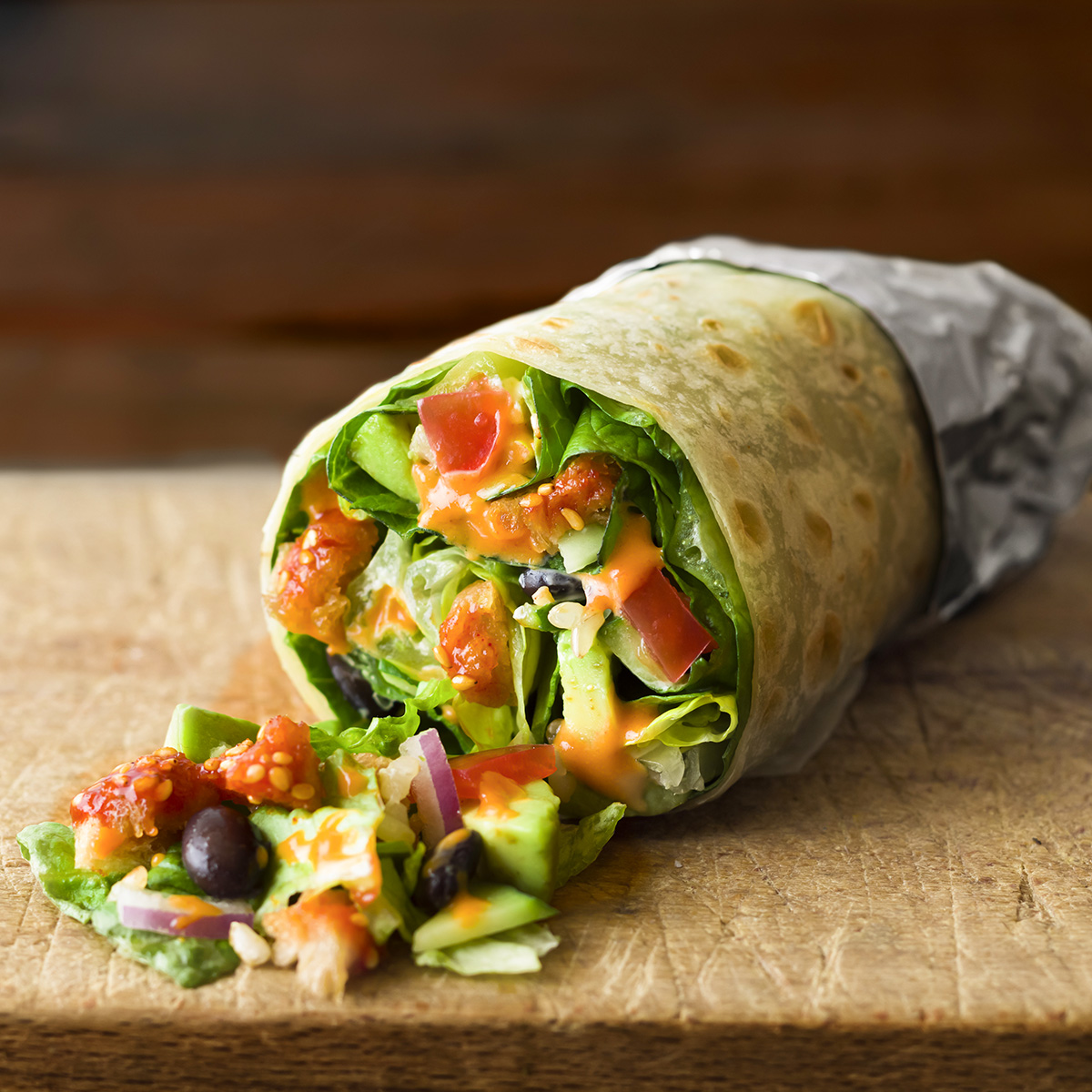 CHOPPED SALAD DAYS ヤンニョムチキン_ブリート(Vegan)