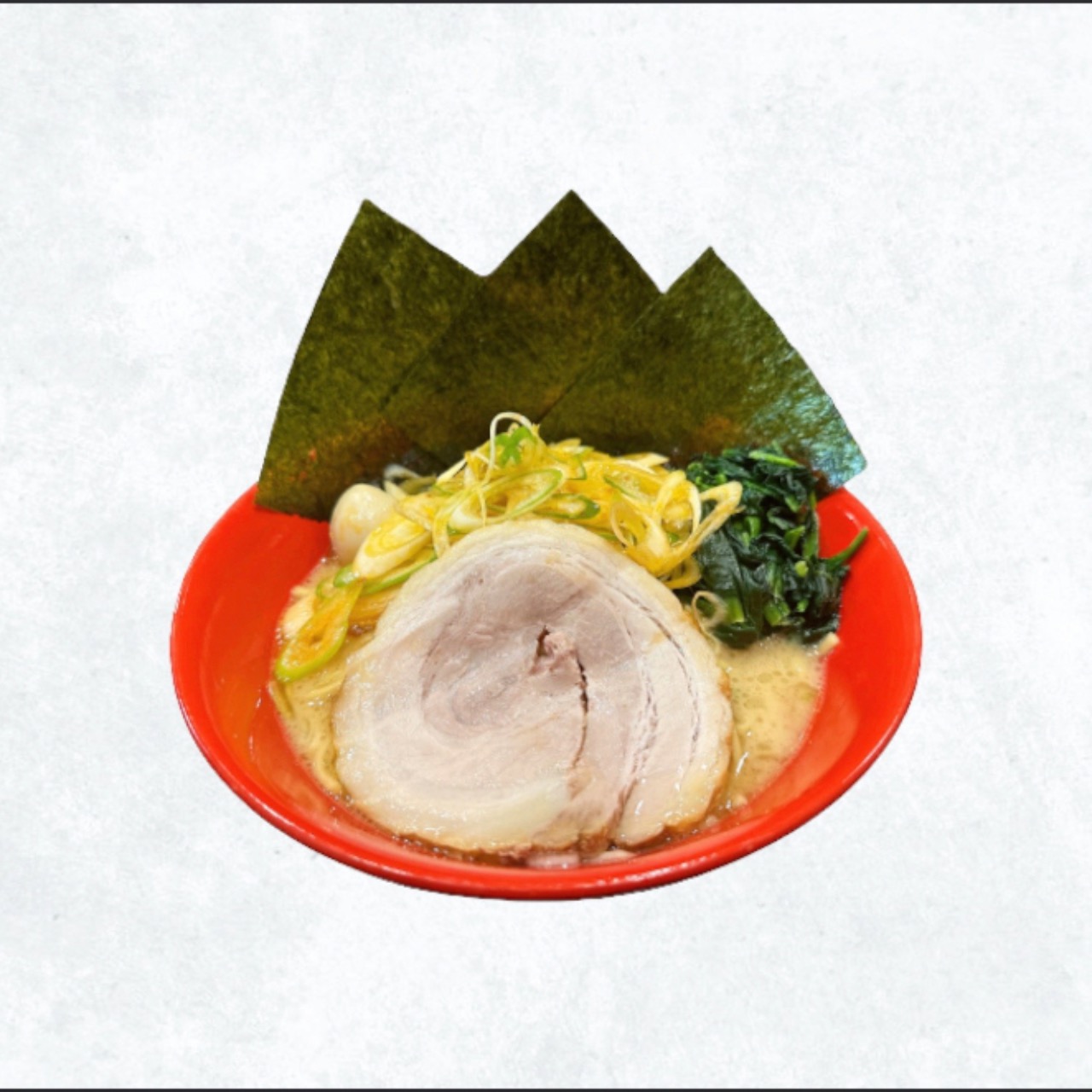 横浜家系ラーメン赤家 辛ネギラーメン