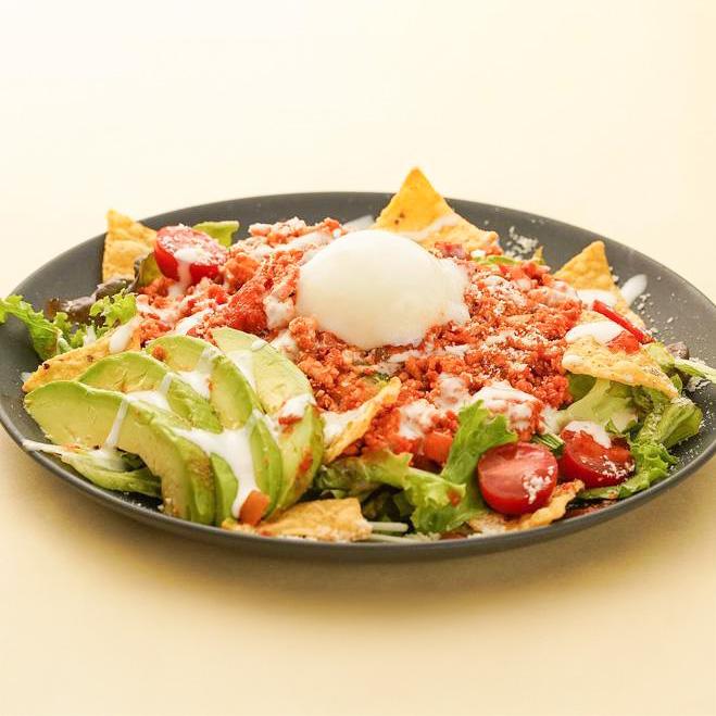 東京タコライス まろやか温玉タコライス Mellow hot egg taco rice(タコミート150g)