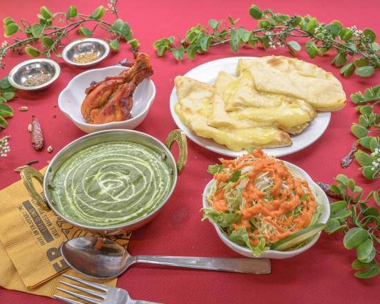 ニュータージマハルエベレスト チーズナンセット Cheese Naan Set