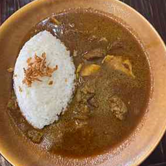 ハラミ入りスパイスカレー