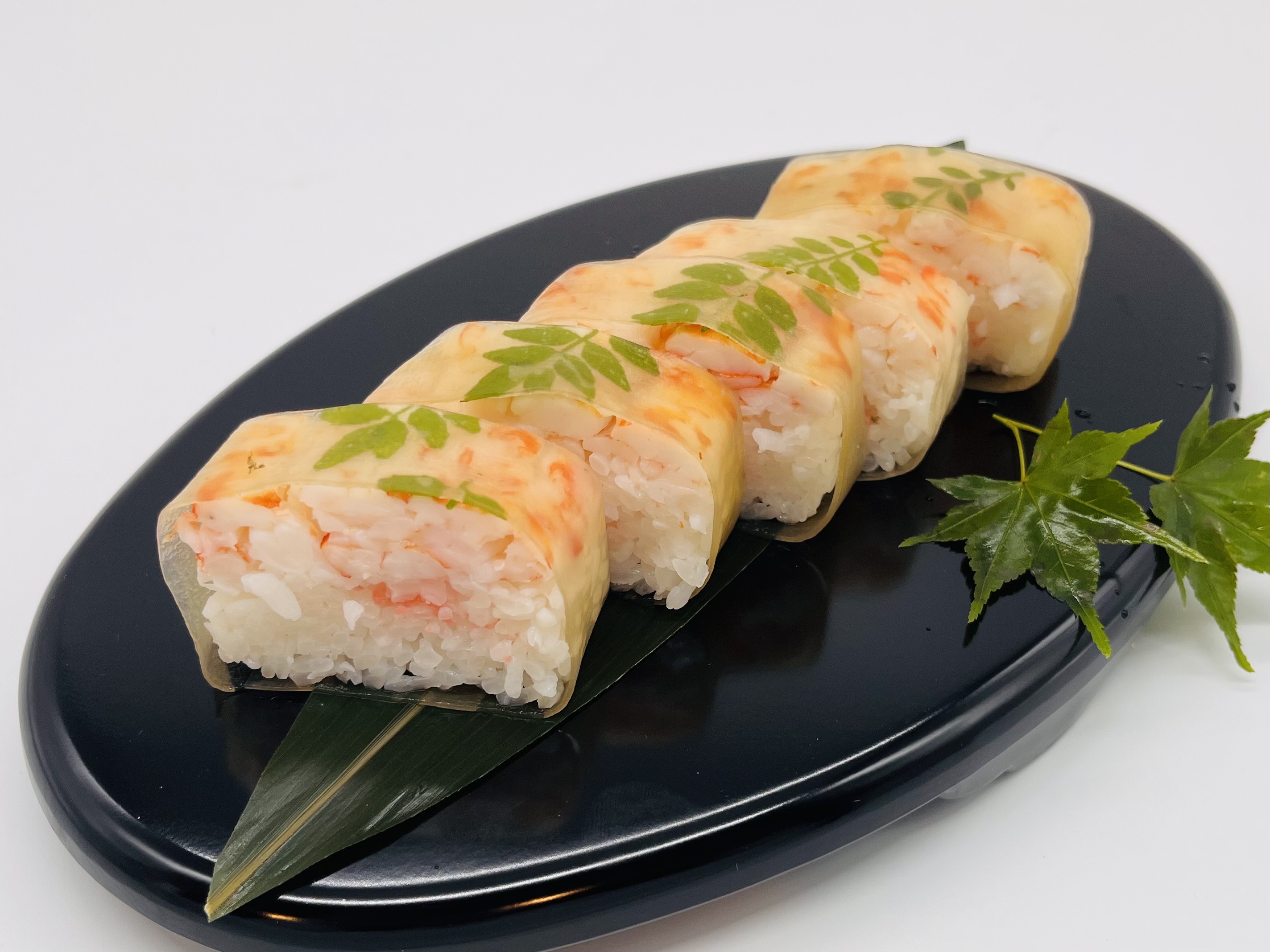 がんこ 車海老棒寿司5貫 Tiger shrimp sushi roll (5 pieces)