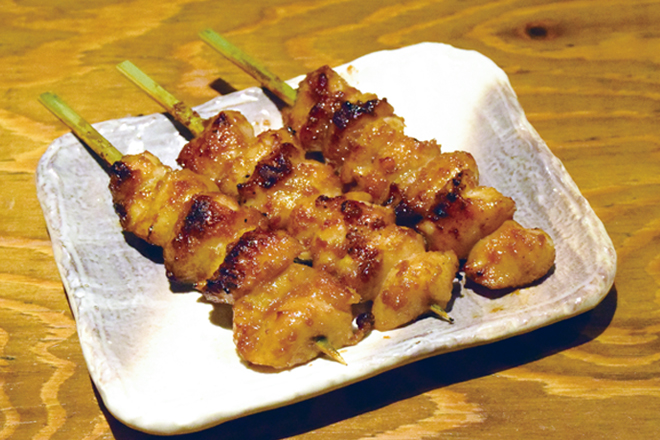 てけてけ ぼんじり串 タレ 1本