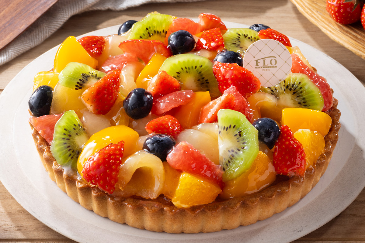フロプレステージュ 8種のフルーツタルト～ダマンド～(ホール20cm)